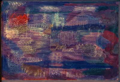 川の風景 作： Paul Klee